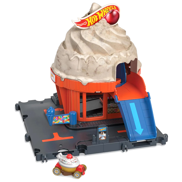 HW Tiệm Bán Kem - Hot Wheels City HKX38/HDR24