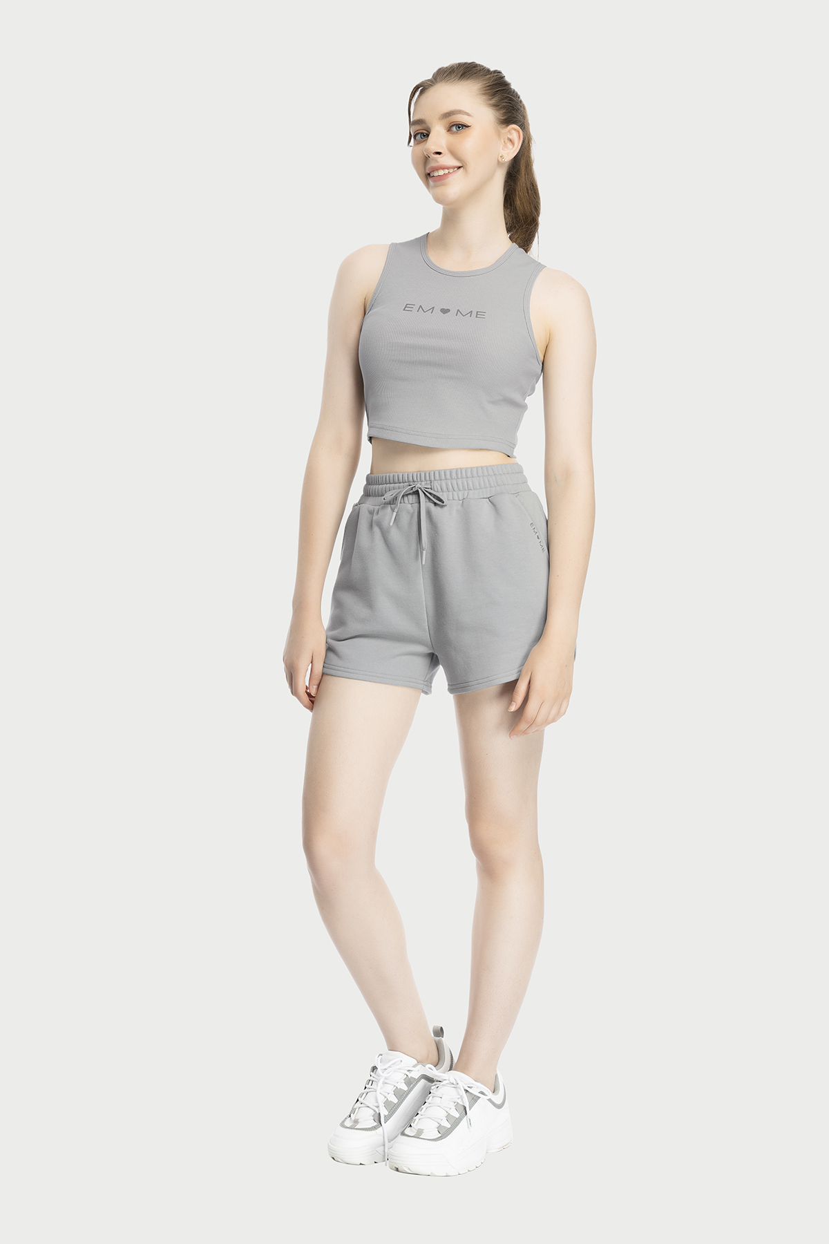 Áo T - top nữ Vera by Chipu Cotton Rib trơn - 0015