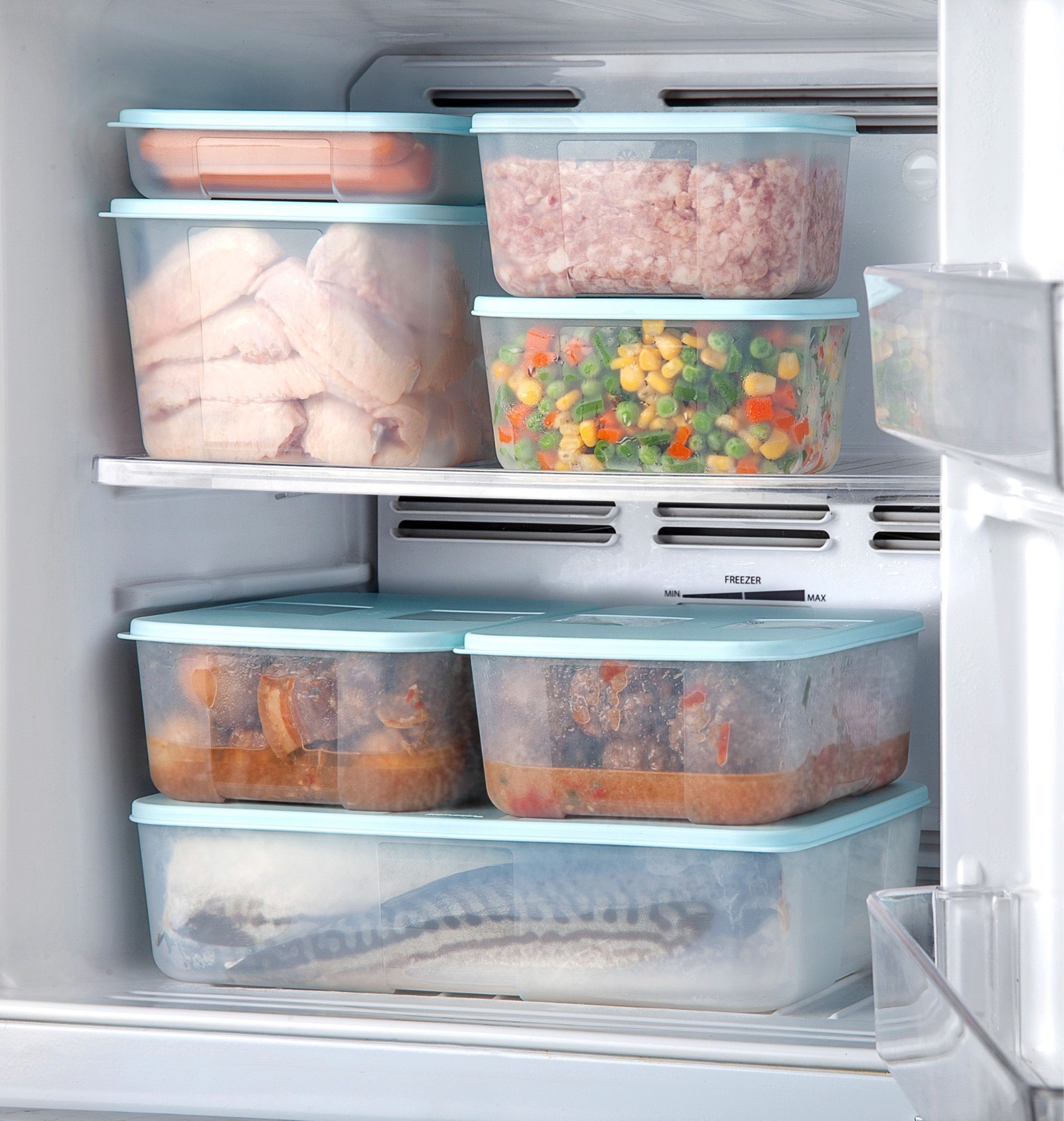 Bộ Trữ Đông Tupperware Freezermate Essential Set 7