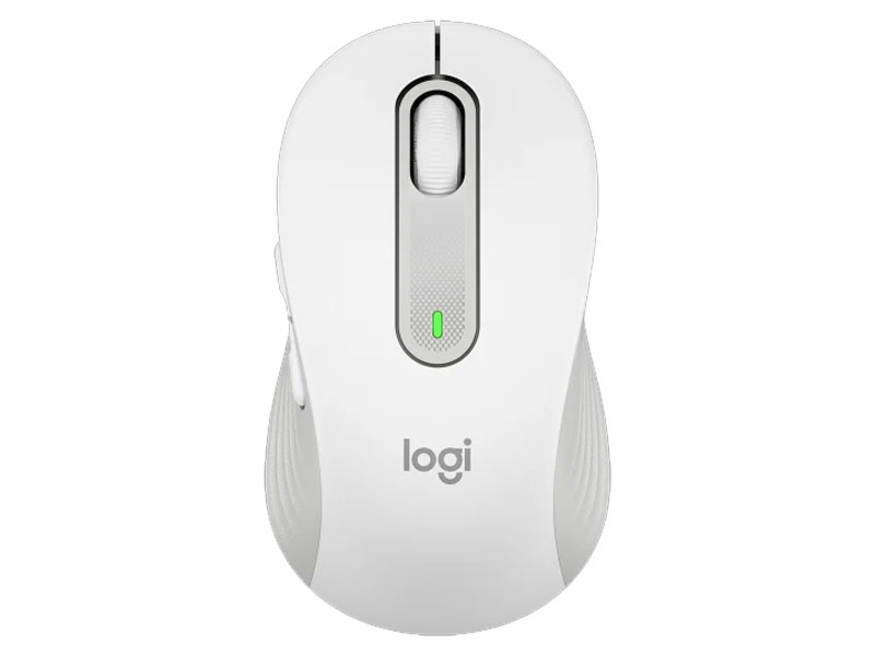 Chuột Không Dây Logitech Signature M650 Wirelessbluetooth - Hàng Chính Hãng - Trắng