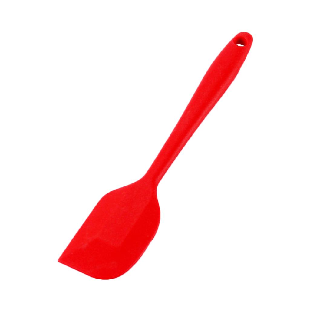 Long Handle Silicone Spatula Heat-Resistant Cake Decorating Scraper