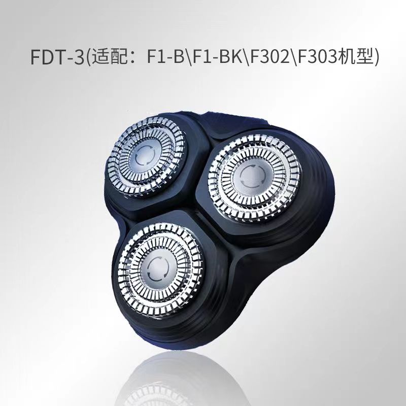 Máy Cạo Râu Xiaomi Youpin ShowSee F1-BK Đầu Cắt 3D Sử Dụng Khô Và Ướt Cho Nam-Hàng chính hãng