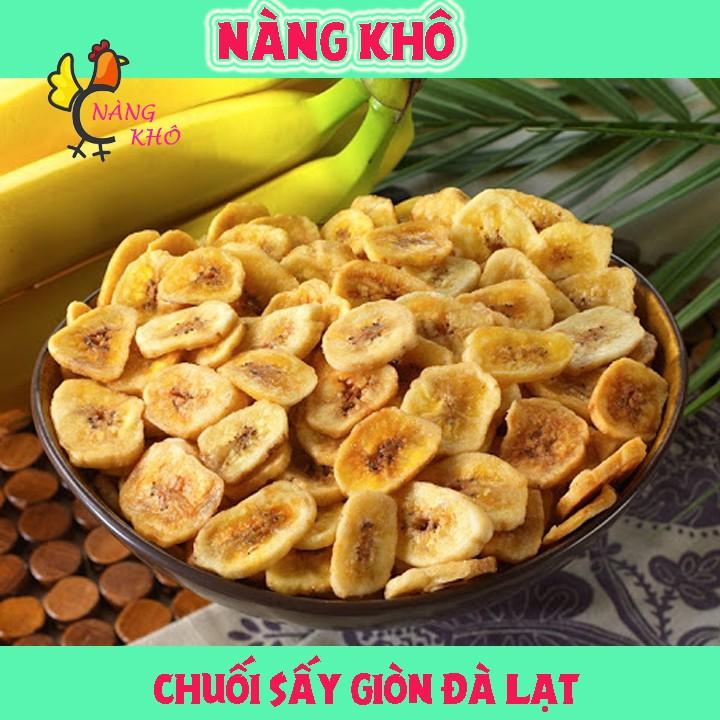 Chuối sấy giòn ngọt Đà Lạt | Nàng Khô