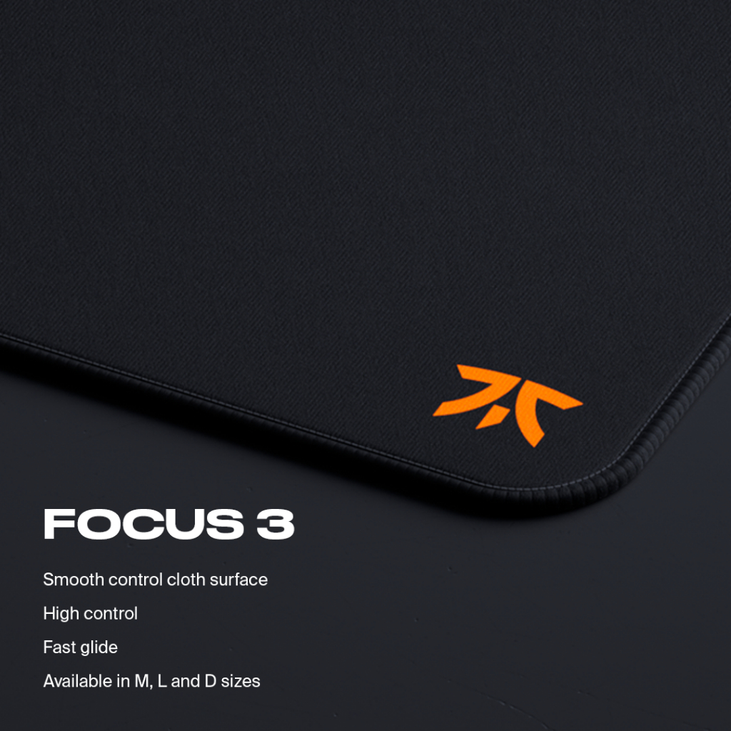 Lót chuột vải Fnatic FOCUS 3 (Control) - Hàng Chính Hãng