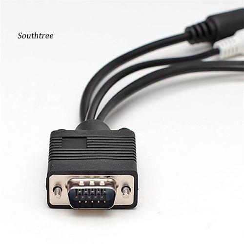 Cáp Chuyển Đổi Vga Sang Video Tv Out S-Video Av Và 3 Rca Female