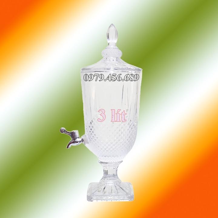 Bình thủy tinh cao cấp mẫu 2