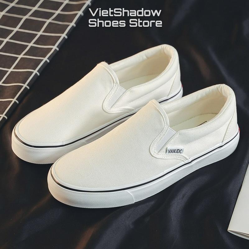 Slipon nữ - Giày lười vải nữ kiểu classic - Chất liệu vải bố thoáng khí, đế cao su mềm êm chống trơn - Mã SP 792
