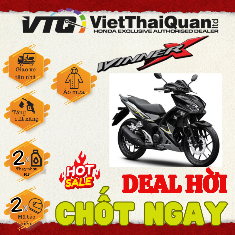 Xe máy Honda WINNER X 2024 (Phiên bản tiêu chuẩn)