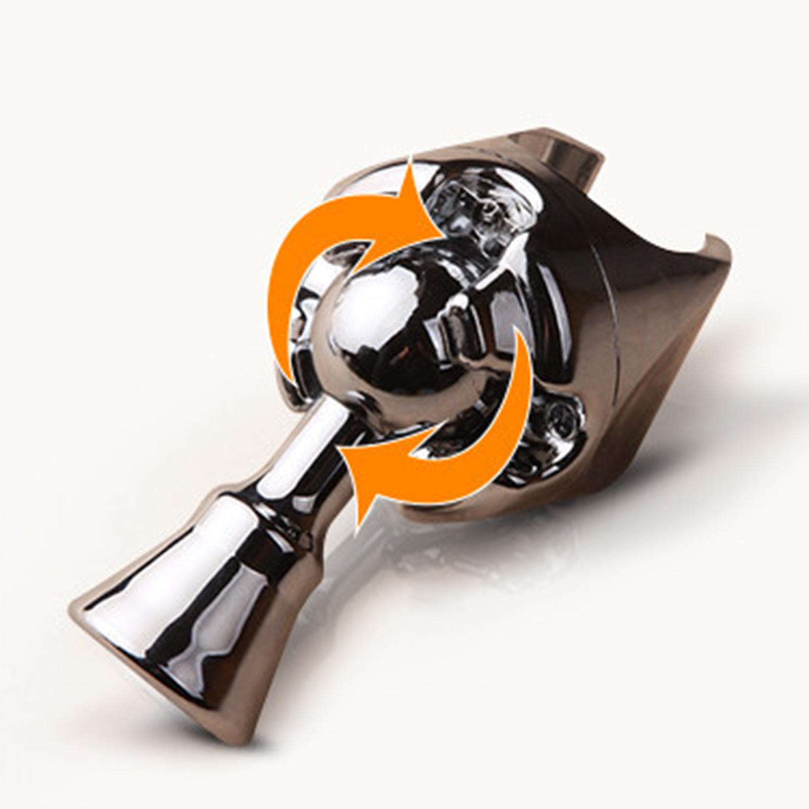 Shower Holder Portable Suction Cup Flexible Shower Spray Holder Wall Mount