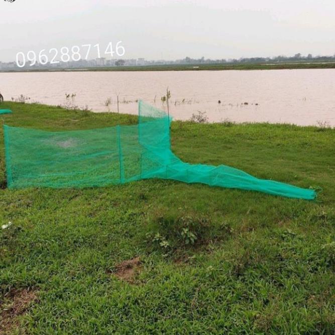 Đăng chặn sông dớn săm bắt cá tàng hình 8m