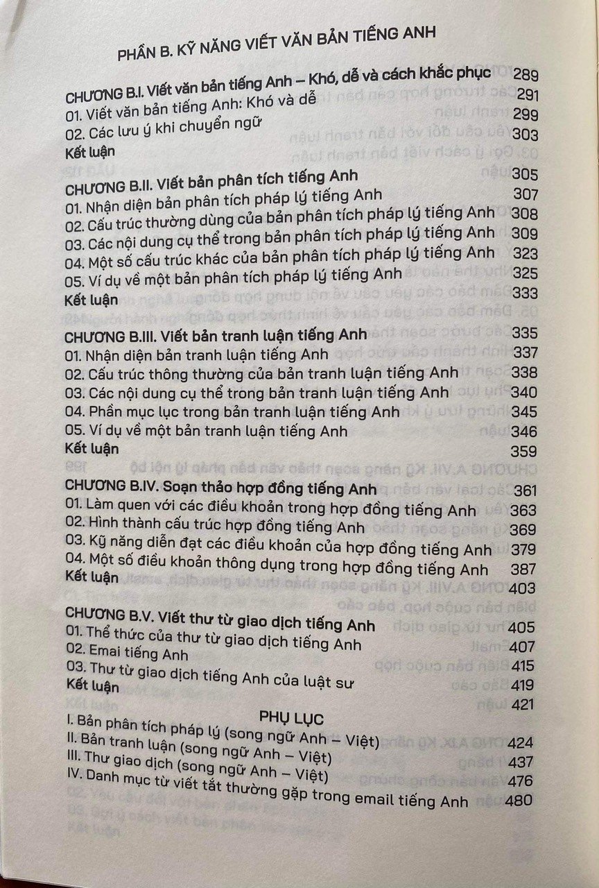 Kỹ Năng Viết Cho Người Hành Nghề Luật