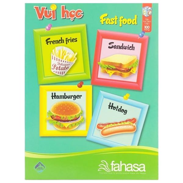 Combo 5 Tập Học Sinh 4 Ô Ly 100 Trang ĐL 70g/m2 - FAHASA (Mẫu Màu Giao Ngẫu Nhiên)