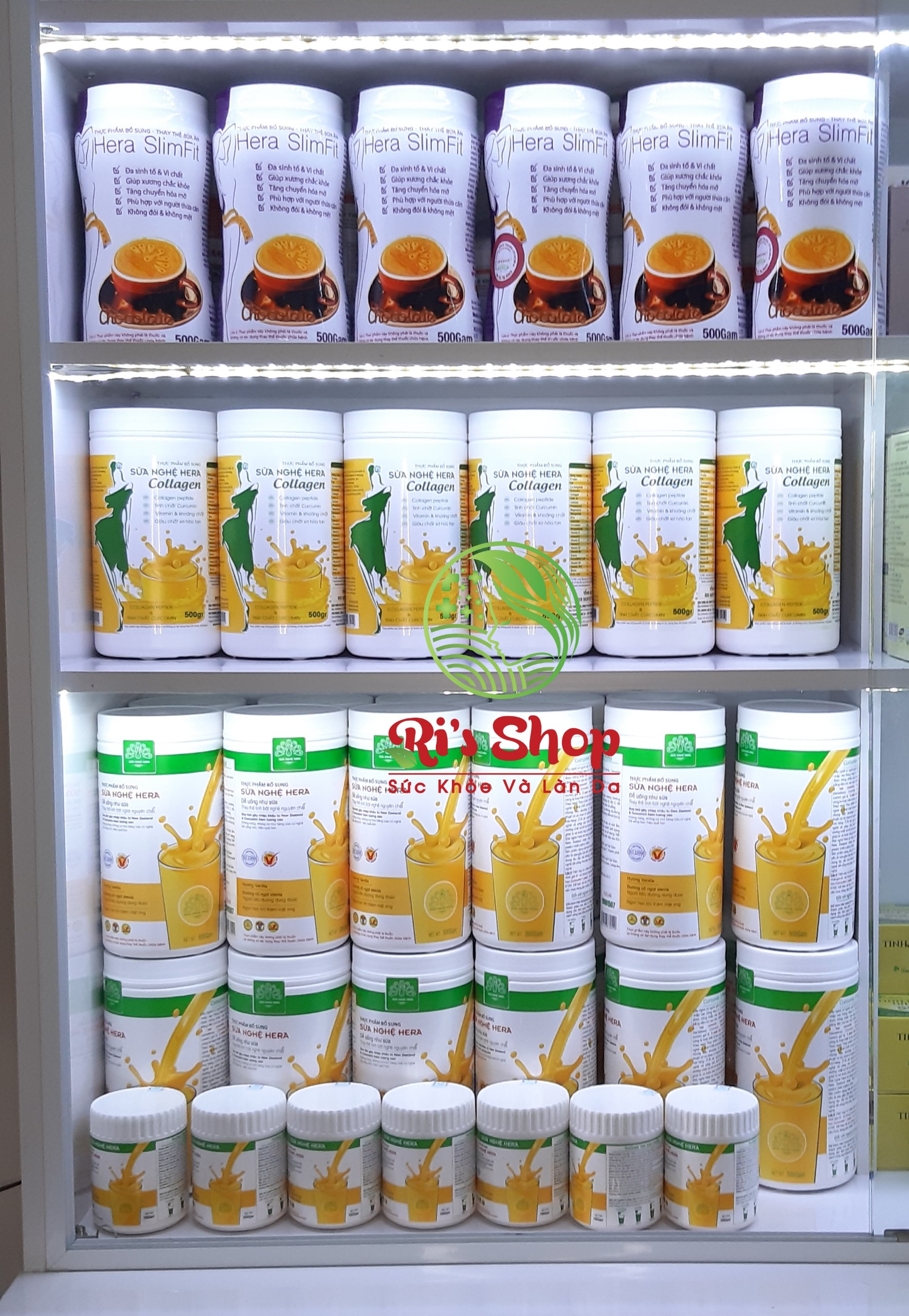 COMBO 2 Sữa Hỗ trợ Giảm Cân Hera Slimfit 500gr - Hỗ trợ giảm cân nhanh và an toàn