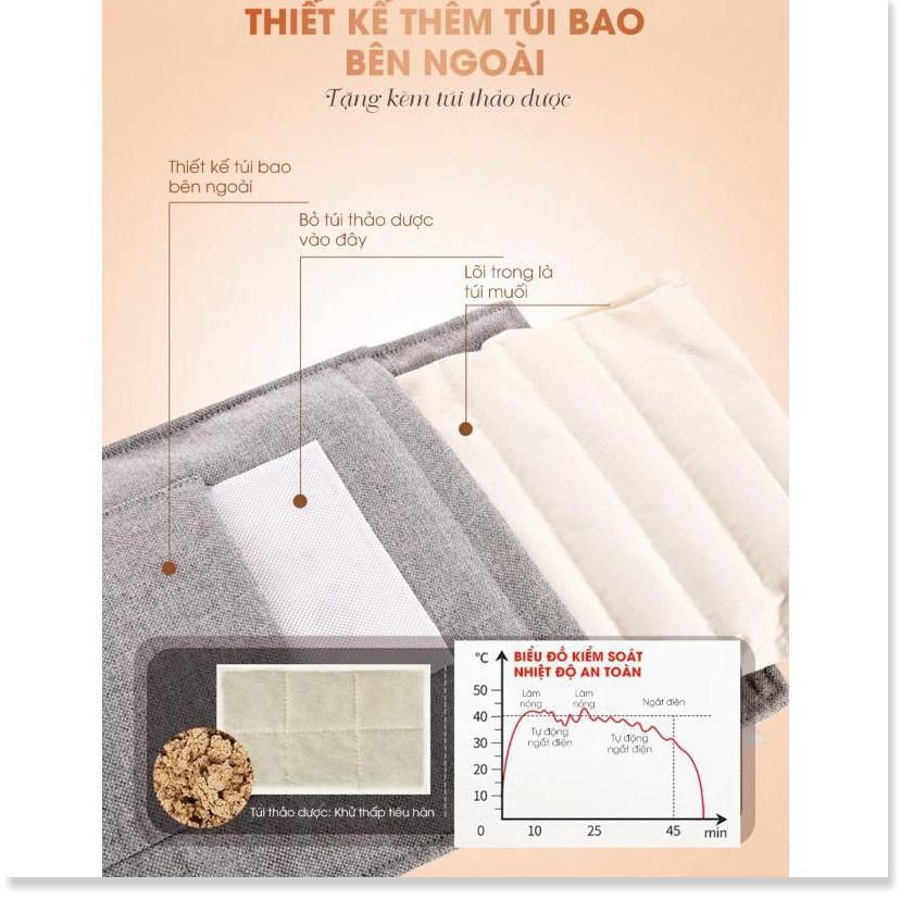 Gối sưởi muối biển Thảo Dược