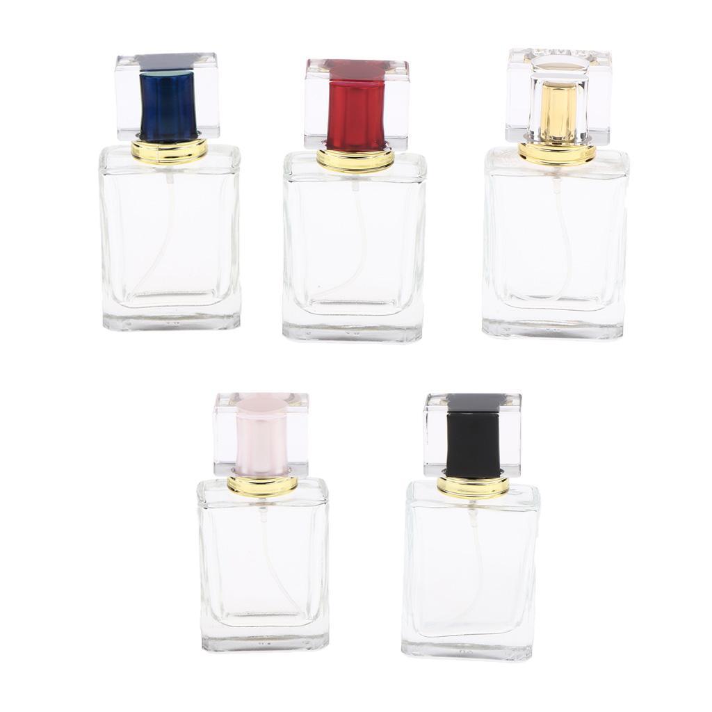 Empty Glass Bottle Aftershave Spray Containers 50ml