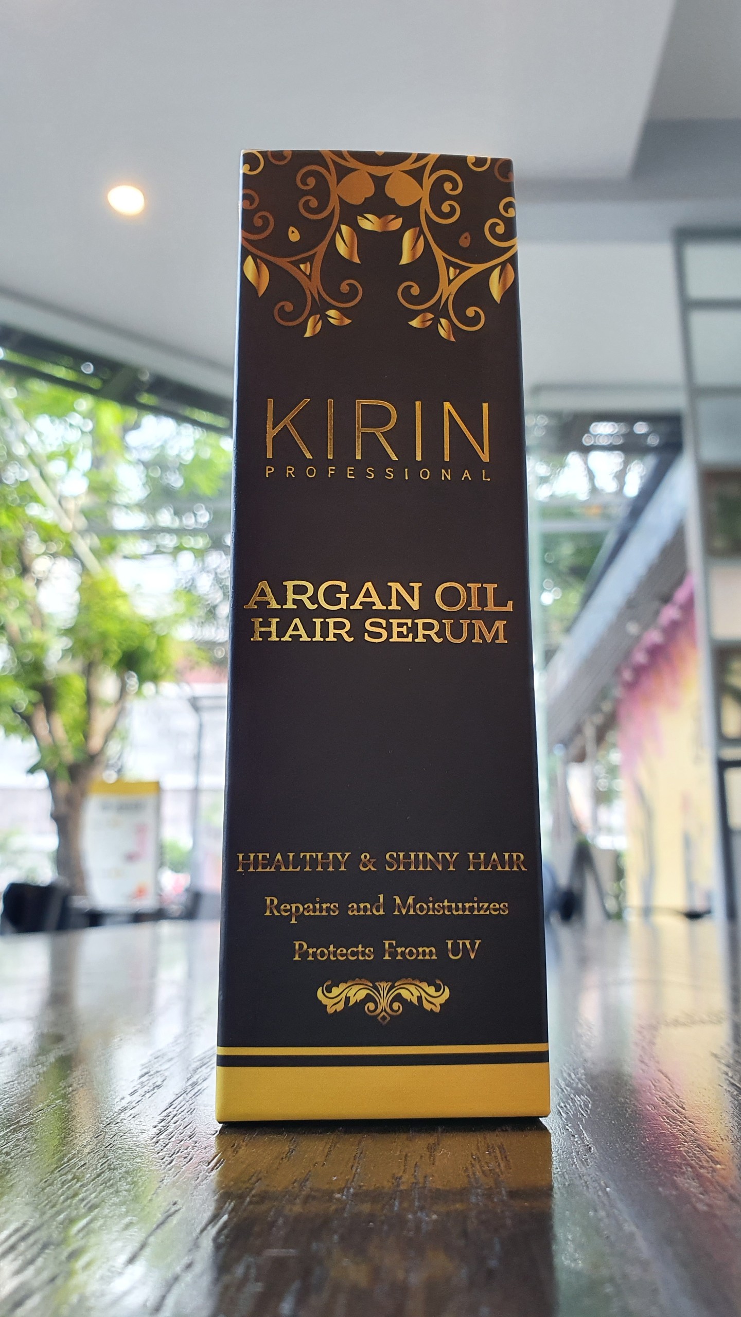 COMBO 2 TINH DẦU ARGAN KIRIN 100ML (HAIR SERUM) + 1 HỘP THỦY TINH CAO CẤP