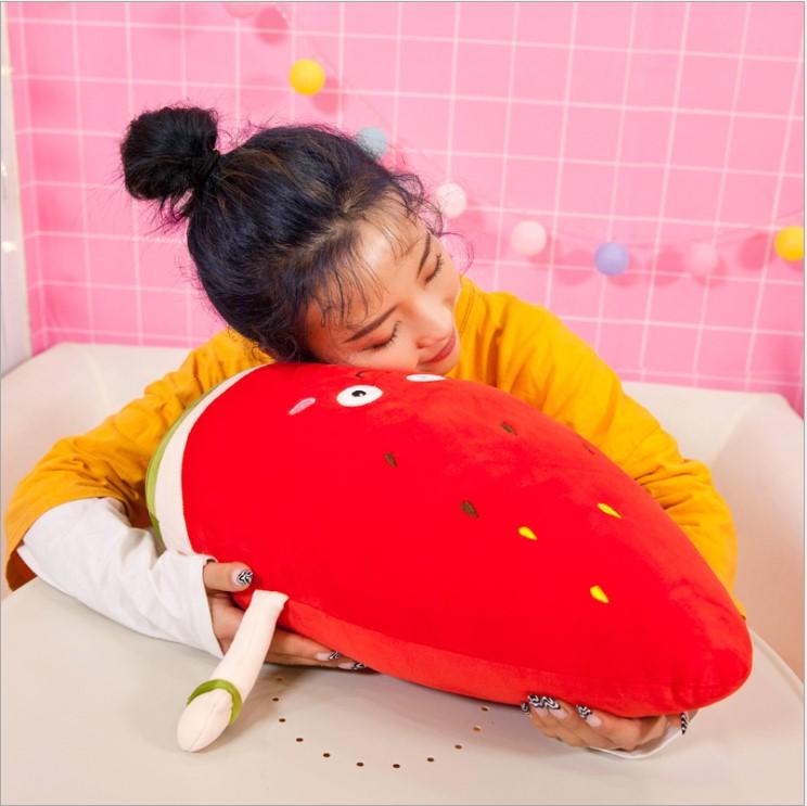 Gấu Bông Trái Cây Dâu Đỏ Ngộ Nghĩnh Size 30cm