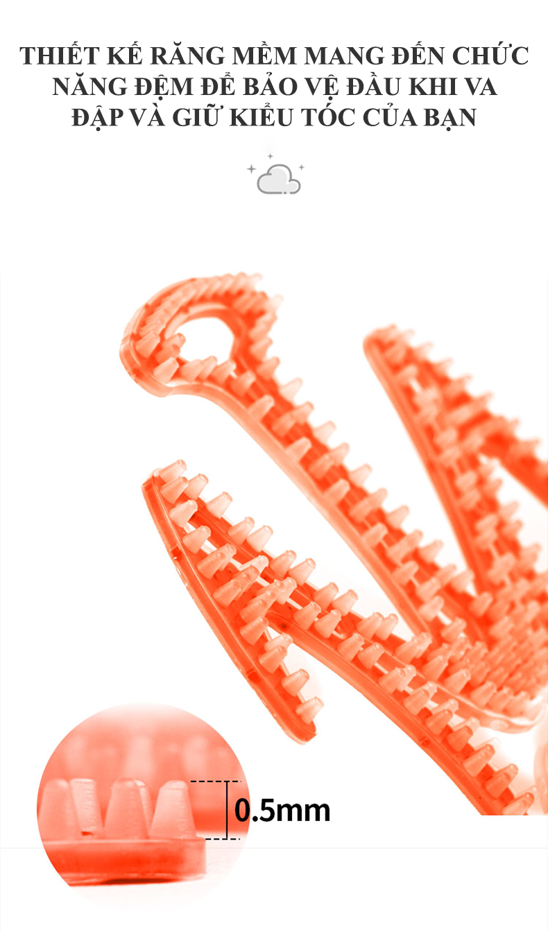 Miếng lót nón bảo hiểm silicone thoáng khí giúp bảo vệ đầu khi va đập và giữ kiểu tóc khi đội nón