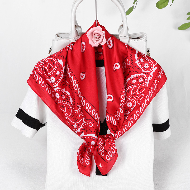Khăn Bandana EXO Làm Áo Cao Cấp Chất Lụa Chiffon - 70x70cm - Mã B005