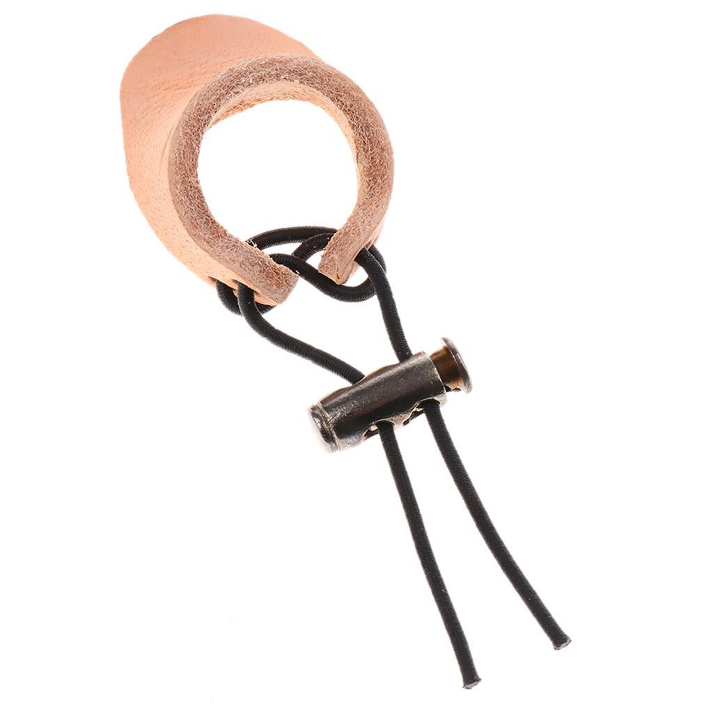 2-7pack Thumb Ring Release Archery Finger Tabs Finger Saver Protect Guard