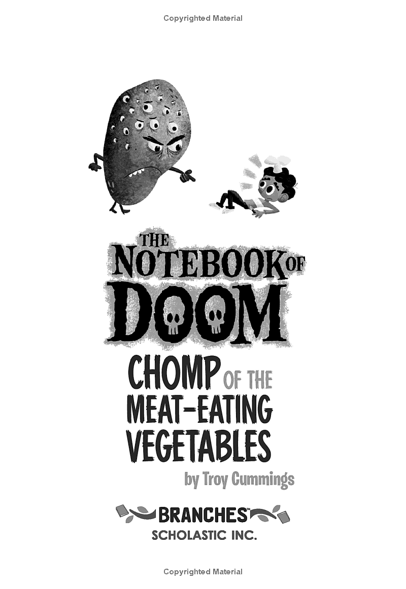 Sách ngoại văn: The Notebook Of Doom - Book 4 - Chomp Of The Meat-Eating Vegetables