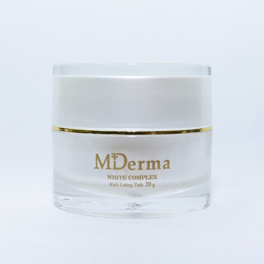 Kem dưỡng trắng da MDerma Whitening Complex - 20gr - Trẻ trung xinh đẹp [Chính hãng]