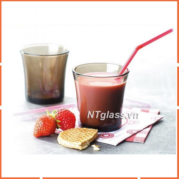 Ly Thủy tinh cường lực nâu khói Creole 210ml- D1011C