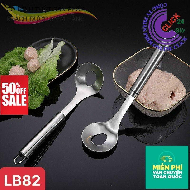 Thìa, Vá Dụng Cụ Làm Mọc Inox Và Thịt Viên Siêu Nhanh và Sạch Sẽ Tay - Hàng Cao Cấp
