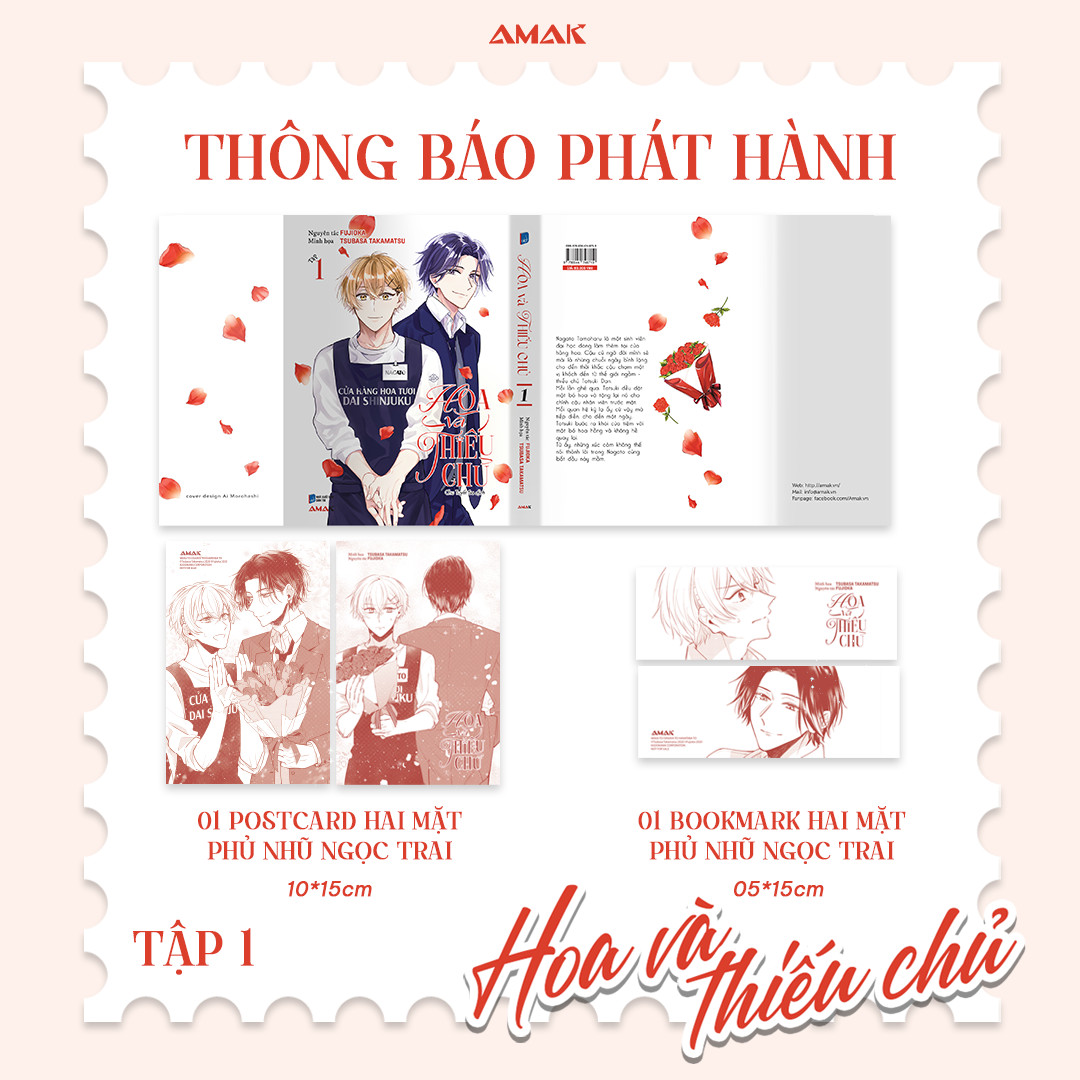 [Manga] Hoa và Thiếu Chủ - Amakbooks