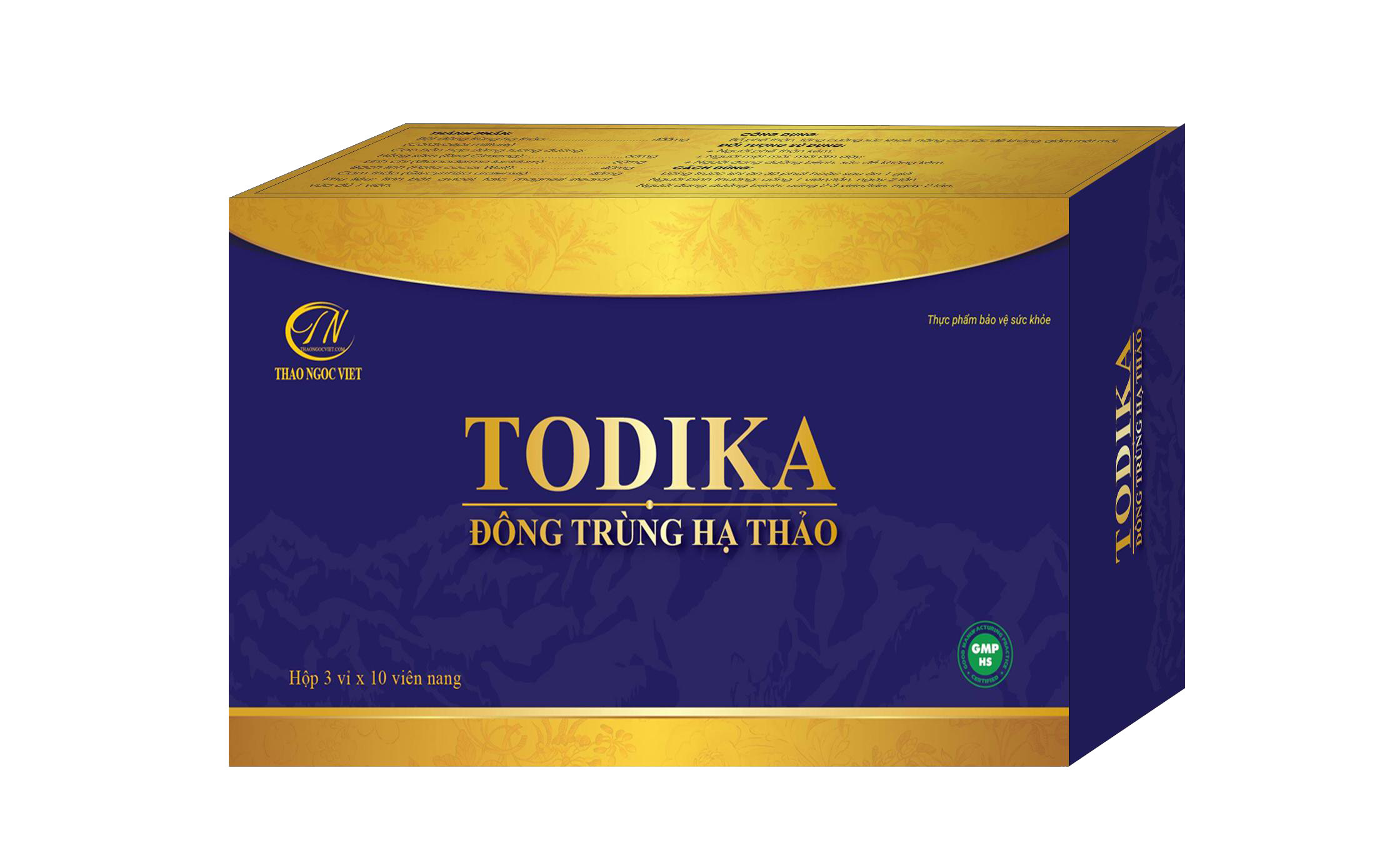 Viên nang Đông trùng hạ thảo TODIKA