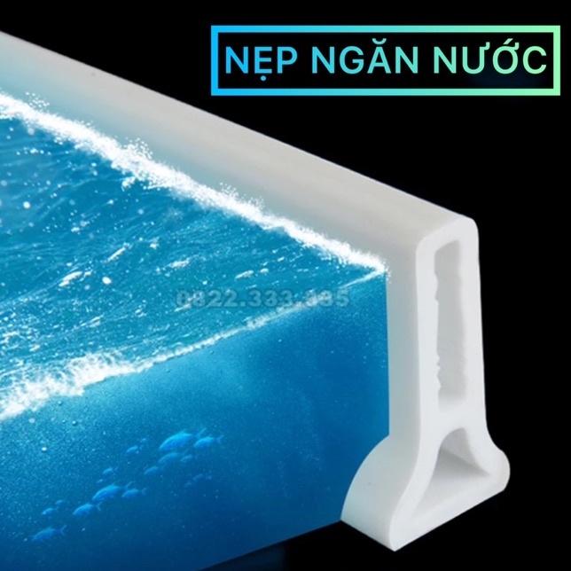 Thanh Ngăn Nước, Dải Silicon Chặn Nước Dùng Cho Nhà Tắm, Nhà Vệ Sinh, Chỗ Rửa Tay, Máy Giặt