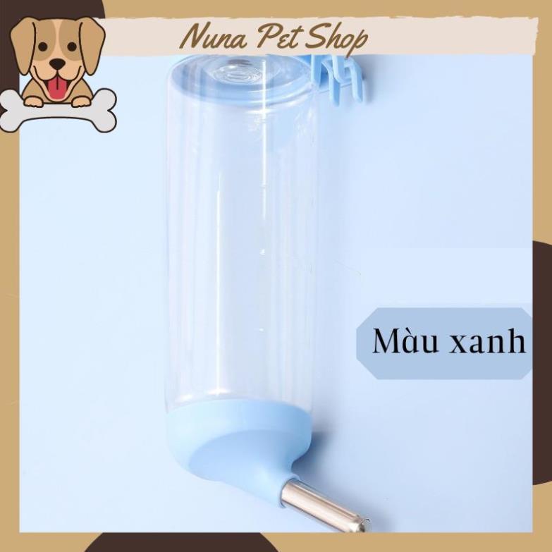 Bình nước tự động gắn chuồng cho thú cưng 500ml (Bình nước gắn chuồng cho chó mèo)