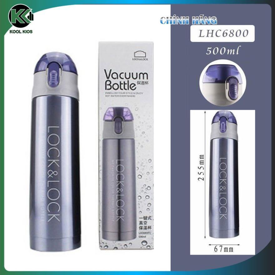 BÌNH GIỮ NHIỆT Lock&amp;Lock VACUUM BOTTLE 500ML - LHC6800 FU