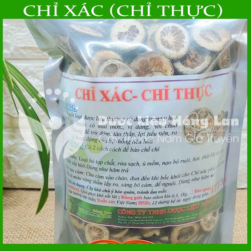 100G Chỉ Xác (Chỉ Thực) khô, sạch, thơm, mới, không chất bảo quản