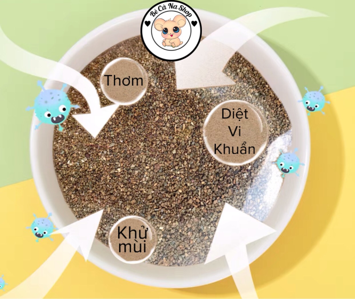 Cát buddy ấn cho hamster bao 1kg