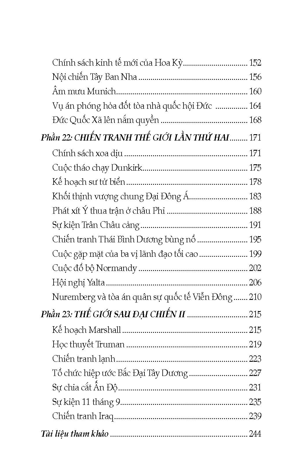 Bách Khoa Thư Lịch Sử Thế Giới, Quyển 3 - Thời Kỳ Hiện Đại