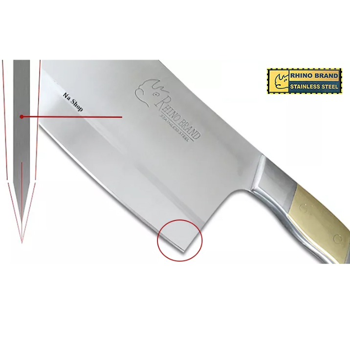 Dao chặt xương cán thép Thái Lan cao cấp Rhino 976