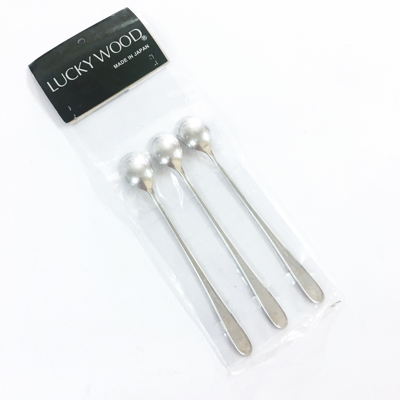 Bộ 3 chiếc thìa muỗng ăn của Nhật Bản 3MS 18.5cm inox sáng bóng tự nhiên