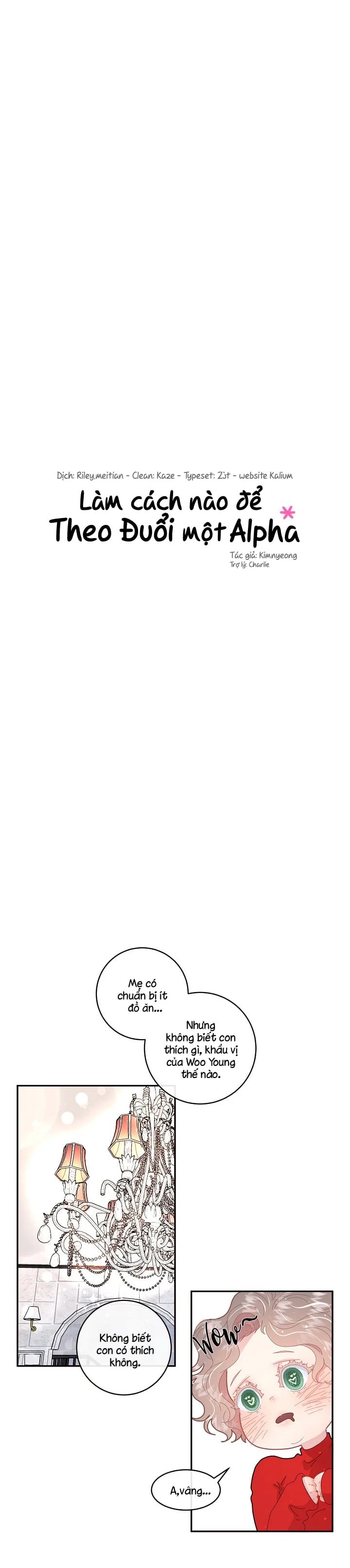 làm cách nào để theo đuổi một alpha? chapter 68 6