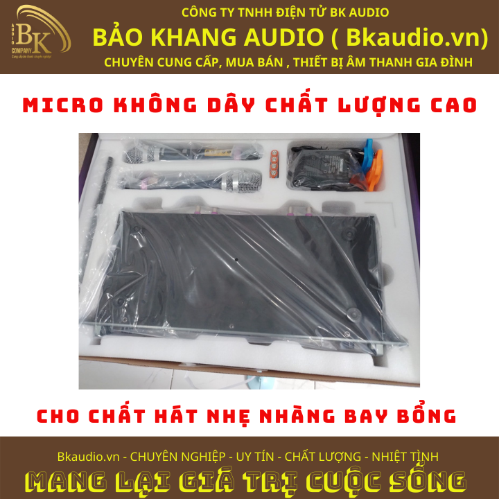 Micro không dây cầm tay UGX23-SHURE. Hai tầng số UHF riêng biệt loại bỏ tạp âm. Phạm vi hoạt động tốt dưới 150m. MSP: SPM-10