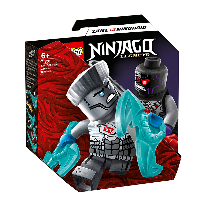 Đồ chơi LEGO Đấu Trường Ninjago - Zane Đối Đầu Nindriod 71731