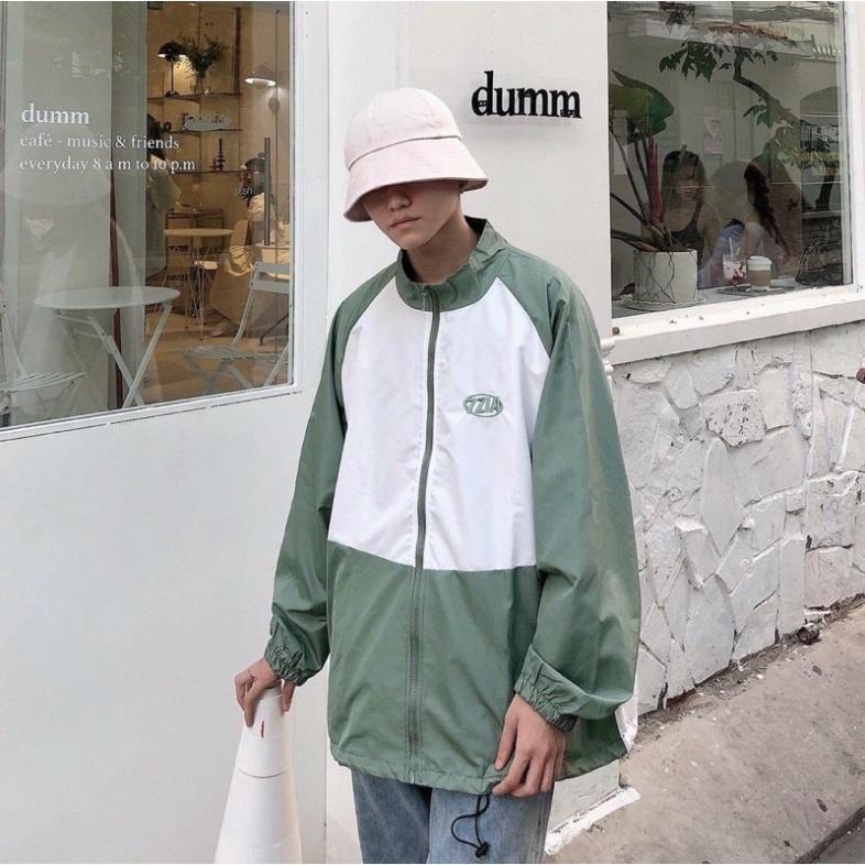 Áo Khoác Dù Nam Nữ Unisex - Áo Khoác Jacket Bombers Phối Màu Siêu Hot AKD7ZIA
