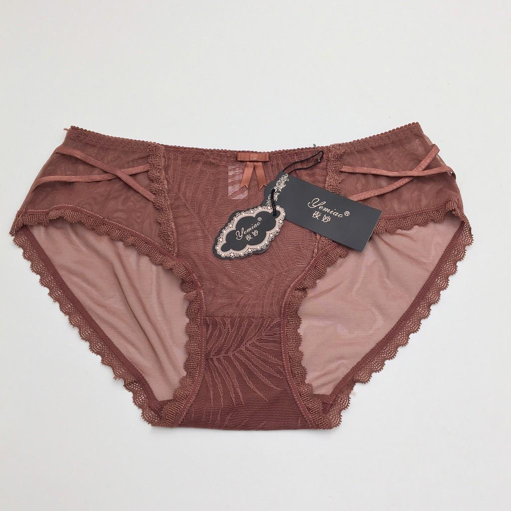 Combo 3 Quần Lót Ren Nữ Sexy, Gợi Cảm Phù Hợp Với Người Từ 45KG - 55KG Hàng Quảng Châu Cao Cấp| Quần Lót Ren Nhiều Màu