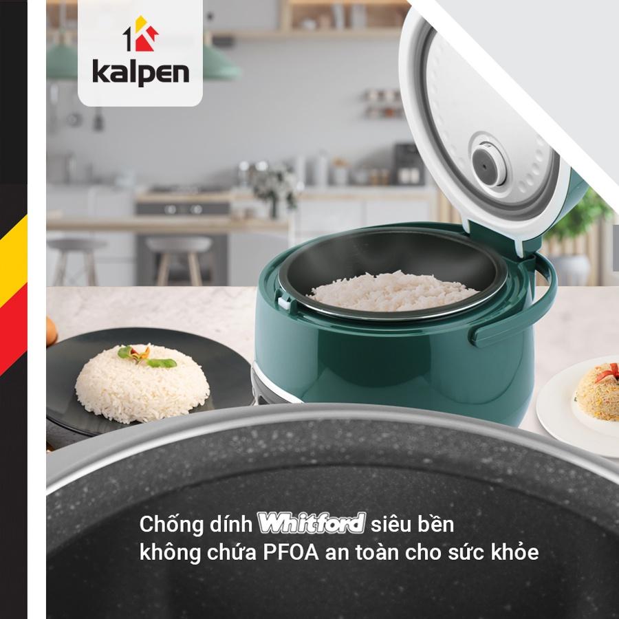 Nồi Cơm Điện Cao Cấp Hàng Chính Hãng Kalpen R2, 3L Ủ Ấm 3D Bảo Hành 2 Năm