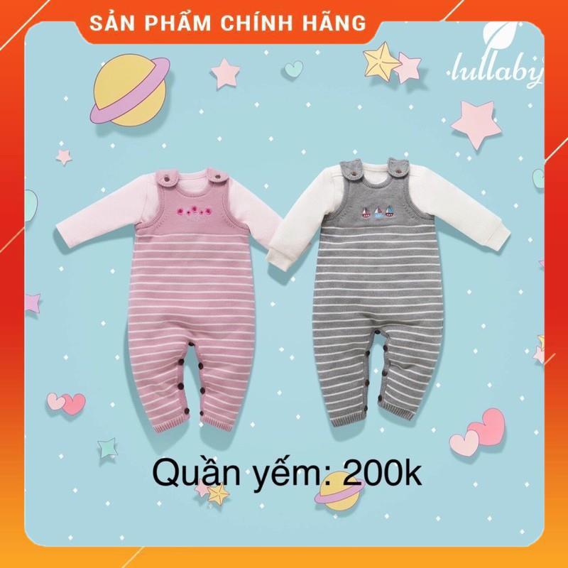 quần yếm lullaby bé trai/bé gái