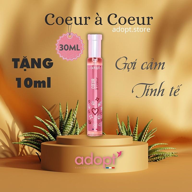 Nước Hoa Nữ ADOPT' COEUR DE COEUR Tinh Tế, Dịu Dàng, Gợi Cảm, Thơm Lâu