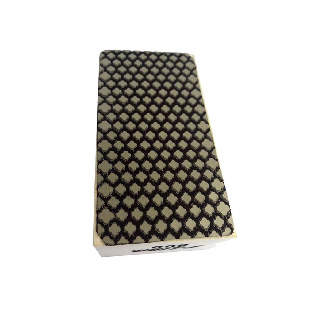 2pcs Resin Diamond Hand Polishing Pad Sanding Grinding Pad for Stone,Concrete Marble,100x50x8mm