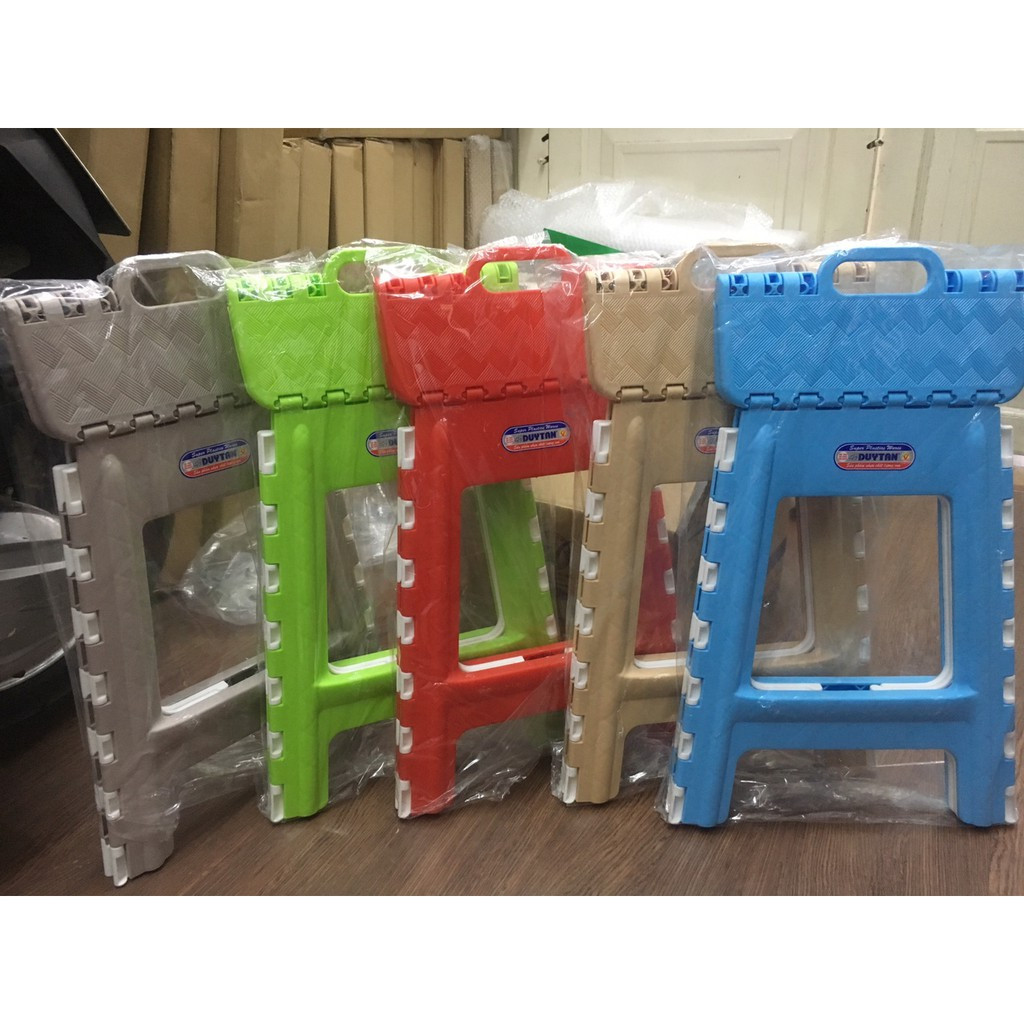 Combo 5 ghế nhựa xếp cao Duy Tân