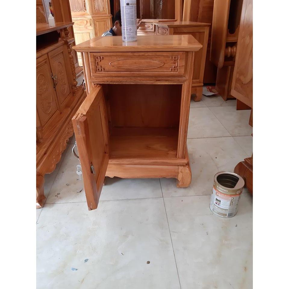 Tủ đầu giường gỗ gõ đỏ