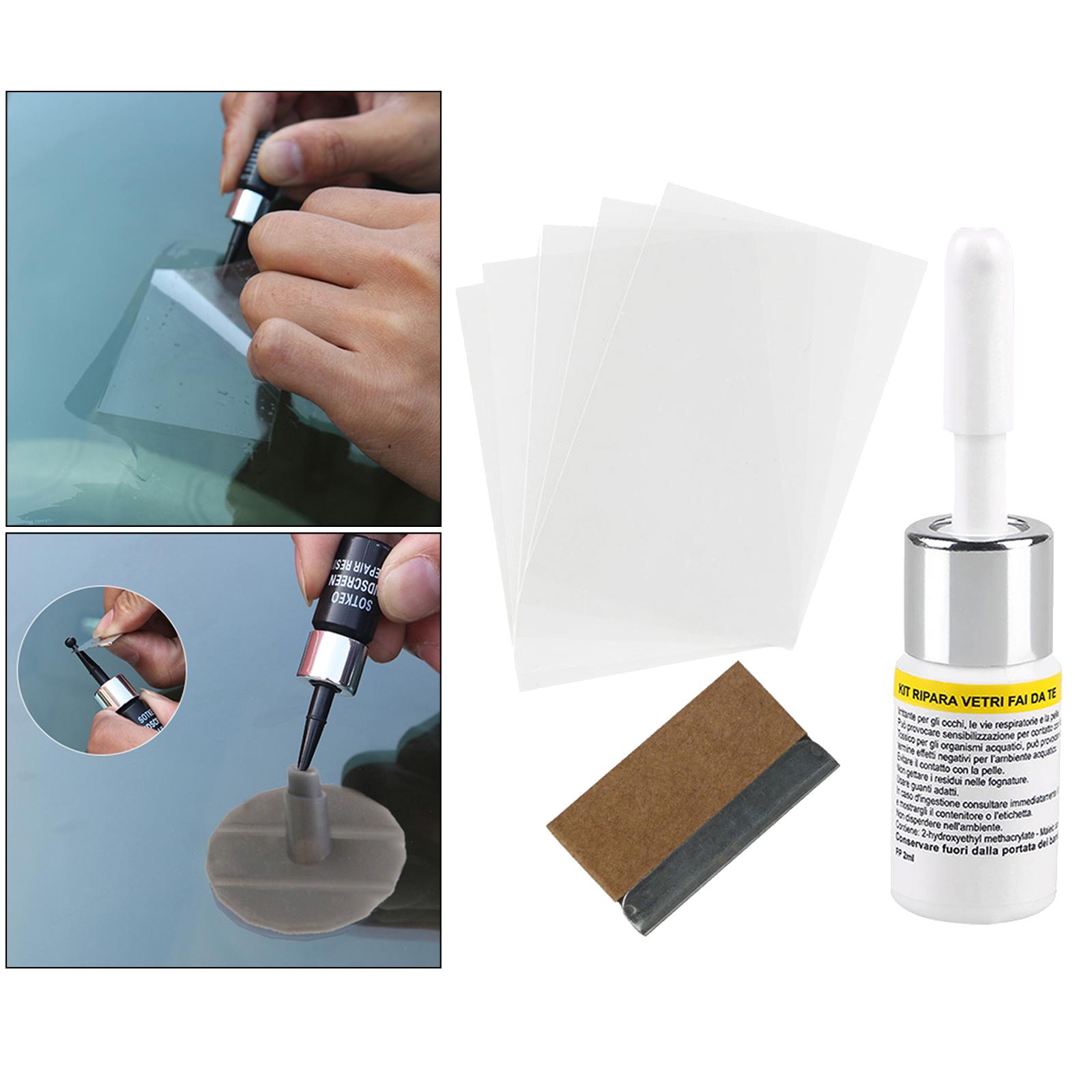 Windshield Crack Repair Kit Car Windshield Chip Repair Tool Nano Glass Fluid Vehicle Window Repair